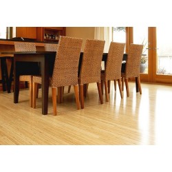 Parquet massif BAMBOU verni